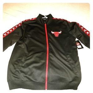 Chicago bulls mens track jacket